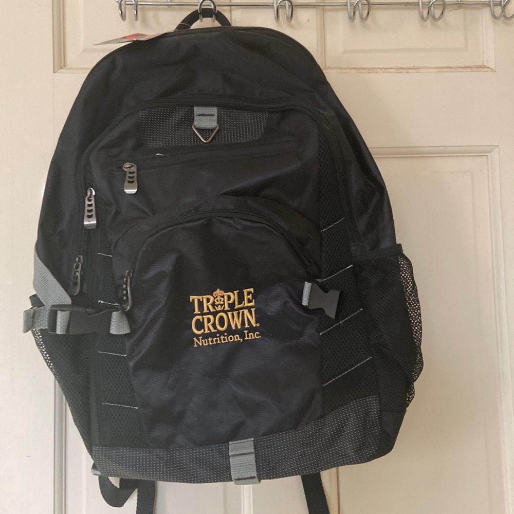 NWT backpack. Black